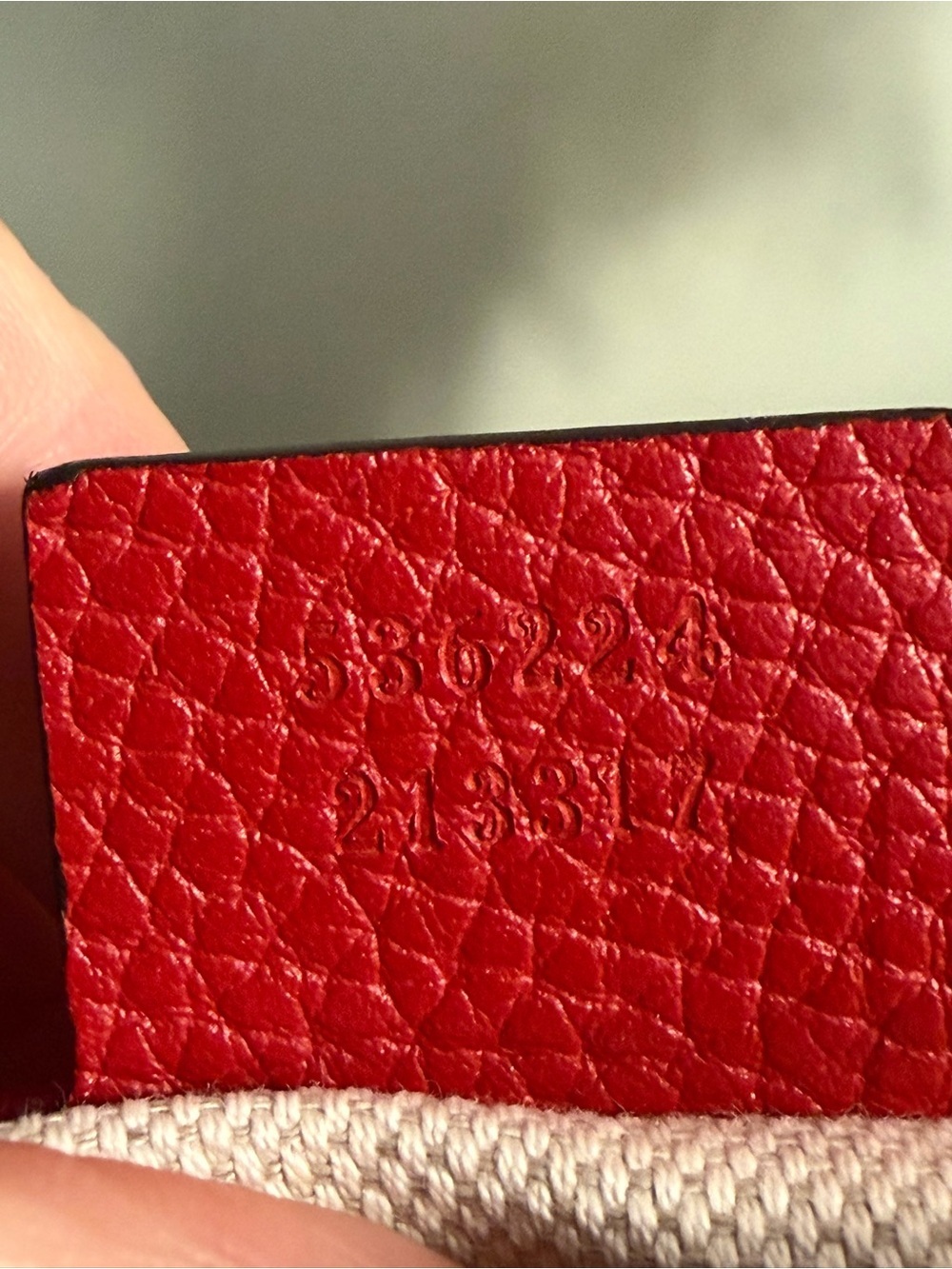 Authentic Gucci Red Soho Leather Shoulder Bag- ❤️*Pristine New Condition*❤️ - Picture 10 of 14
